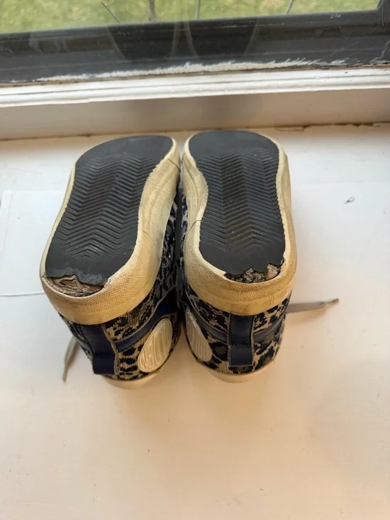 RARE Golden Goose Leopard Print High-Top Sneakers - Picture 6 of 8